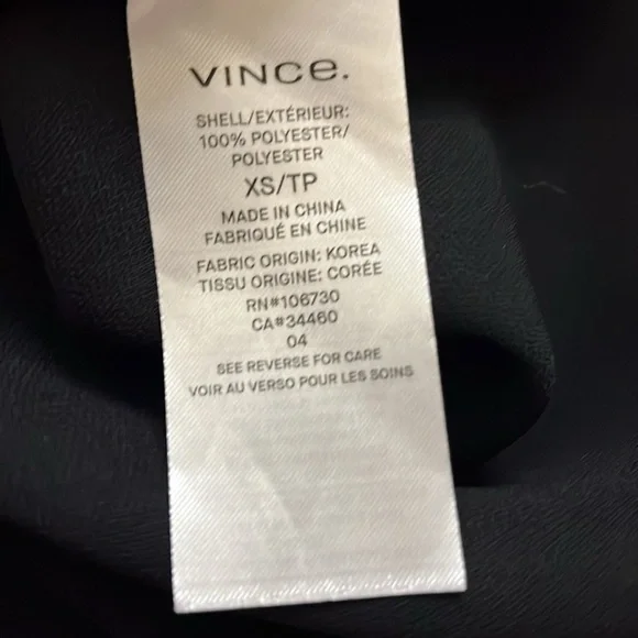 Vince Black Shift Dress Size XS - Picture 9 of 11
